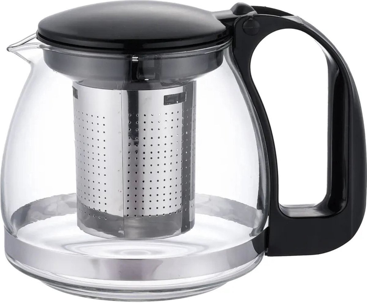 Michelino 28150 - Theekan - brouwer - zelf kruidenthee maken - 0,7 liter