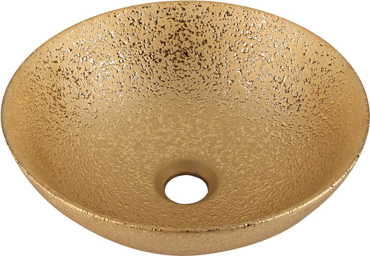 Differnz BRIGHT Waskom - 36x14cm - geglazuurd - goud