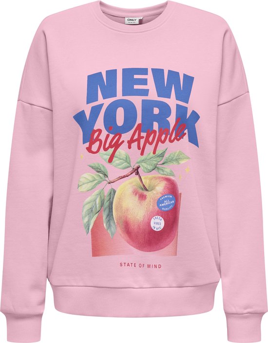 ONLY - ONLELO L/S PRINT BOX CS SWT Dames Trui
