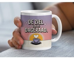 De Ziel van de Dageraad Mok, Retro Koffiekop, Inspirerende Beker, Koffieliefhebber Cadeau, Unieke Mok voor Elke Gelegenheid