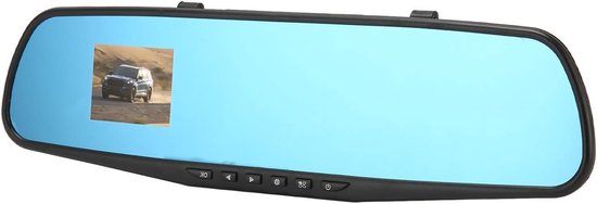 SVG commerce Achteruitkijkspiegel Dashcam 24 Inch | 1080P | Dubbele Camera | Nachtzicht | G-sensor | Parkeerhulp | Parkeermonitor - Auto/vrachtwagen
