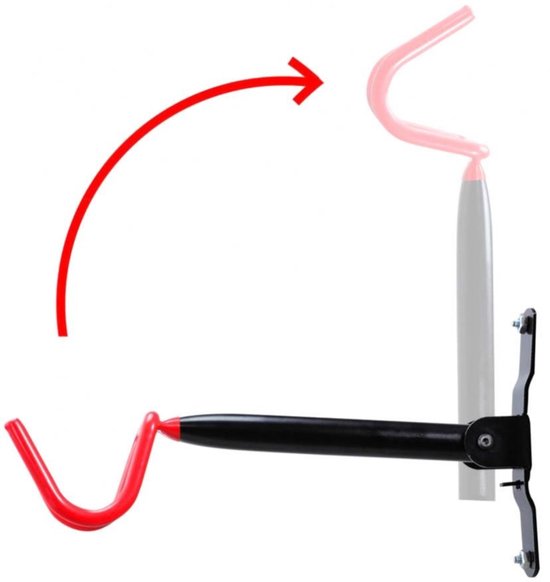 Fietsbeugel Wand - Fiets Ophangbeugel - Wandbeugel - Muurhaak - Muurhanger - Fietshaak - Fiets Ophangsysteem - Fietsbeugel - Fietsen Haak Beugel Muur Wand Muurbeugel Fiets Ophangen — afbeelding 4