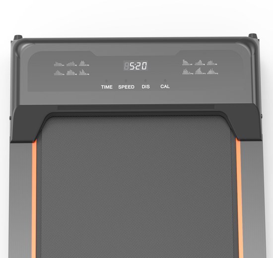 YUMBOT Walking Pad/loopband voor thuis, inklapbaar, 3-in-1 mini-loopband met handgreep, stil en plat, tot 120 kg, geschikt voor bureau en thuiskantoor, senioren en revalidatie
