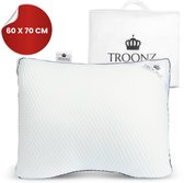 Troonz Hoofdkussen Dreamscape Plus 60x70 cm - Aanpasbaar Hoofdkussen - Ondersteuning voor Iedere Slaper