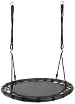Kruzzel Ooievaarsnest schommel - 100 cm - zwart - max 150 kilo - kinderschommels