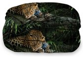 Dekbed Zonder Overtrek 240x220 cm + 2 Kussenslopen - Jungle Leopard - Easy Dekbed - Warmteklasse 2
