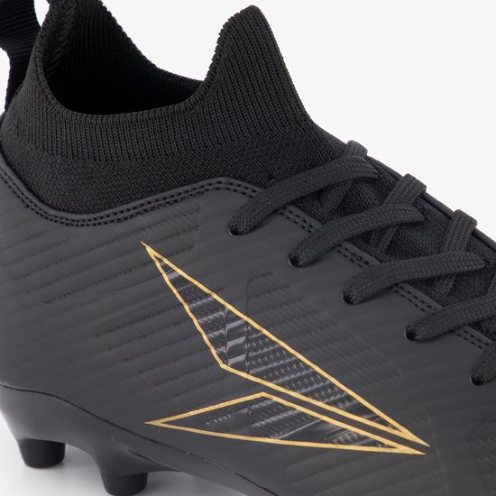Chaussures de football enfant Dutchy FG noires - Pointure 35 - Semelle amovible