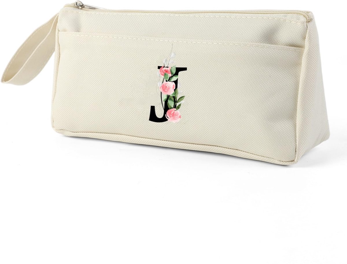 Pennenetui - Gepersonaliseerd met Naam (A-Z) - Modern Cadeau voor Leraar & Student