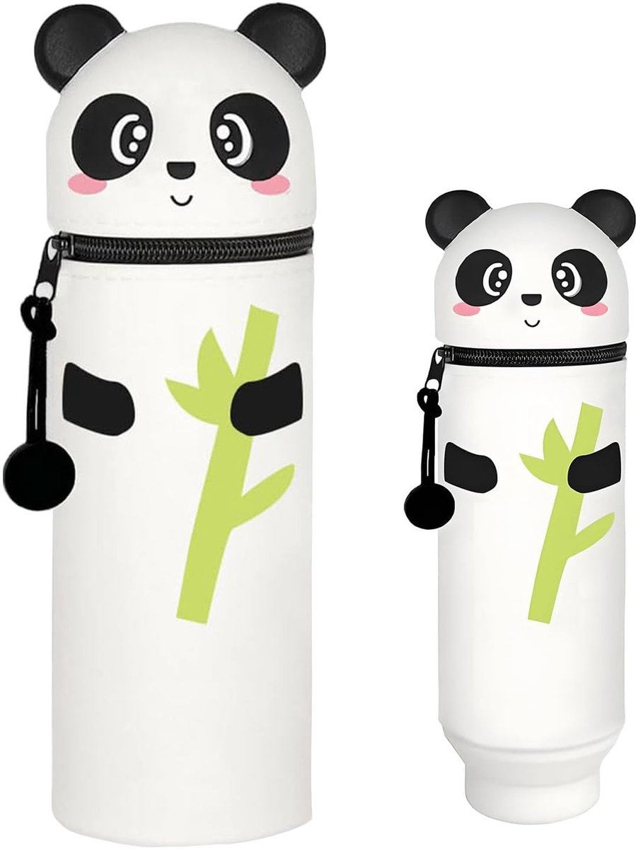Siliconen Etui - 2-in-1 Staand & Zacht - Voor Kinderen - Panda Design