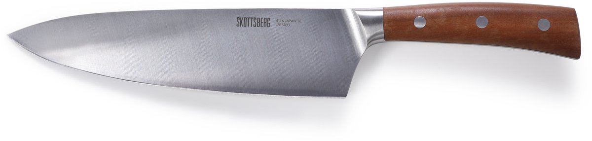 Skottsberg - Koksmes - 20 cm - Japans staal - Handvat van Kotibé-hout