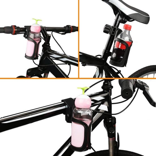 Multifunctionele universele bekerhouder - bidon houder - bidonhouder fiets - Zwarte waterfleshouder - 14*7cm van Gadgy — afbeelding 2