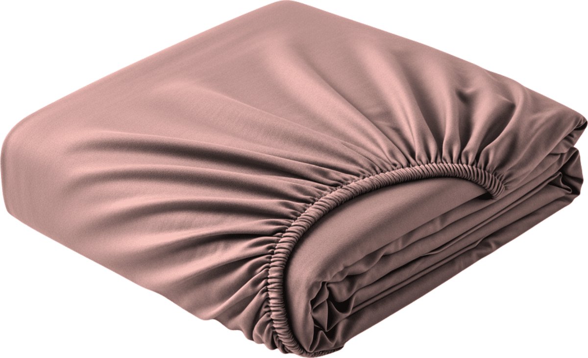 Dreamers Den Hoeslaken TENCEL™ Lyocell - Brique - 90 x 200 cm