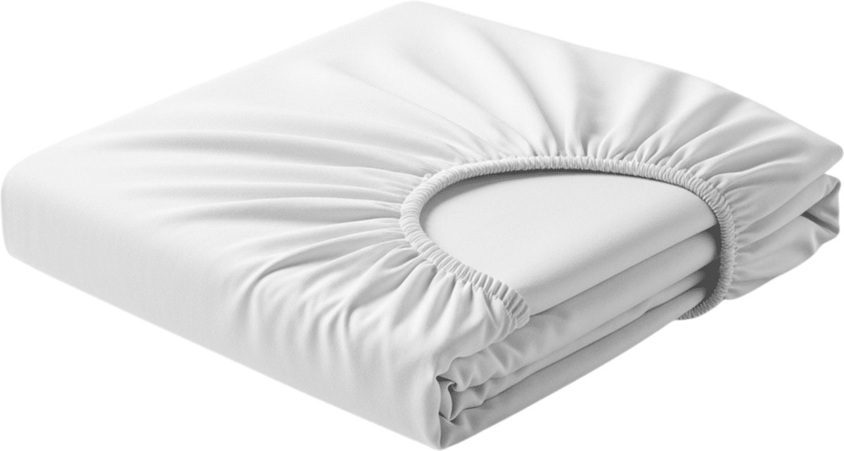 Dreamers Den Hoeslaken TENCEL™ Lyocell - Wit - 90 x 200 cm