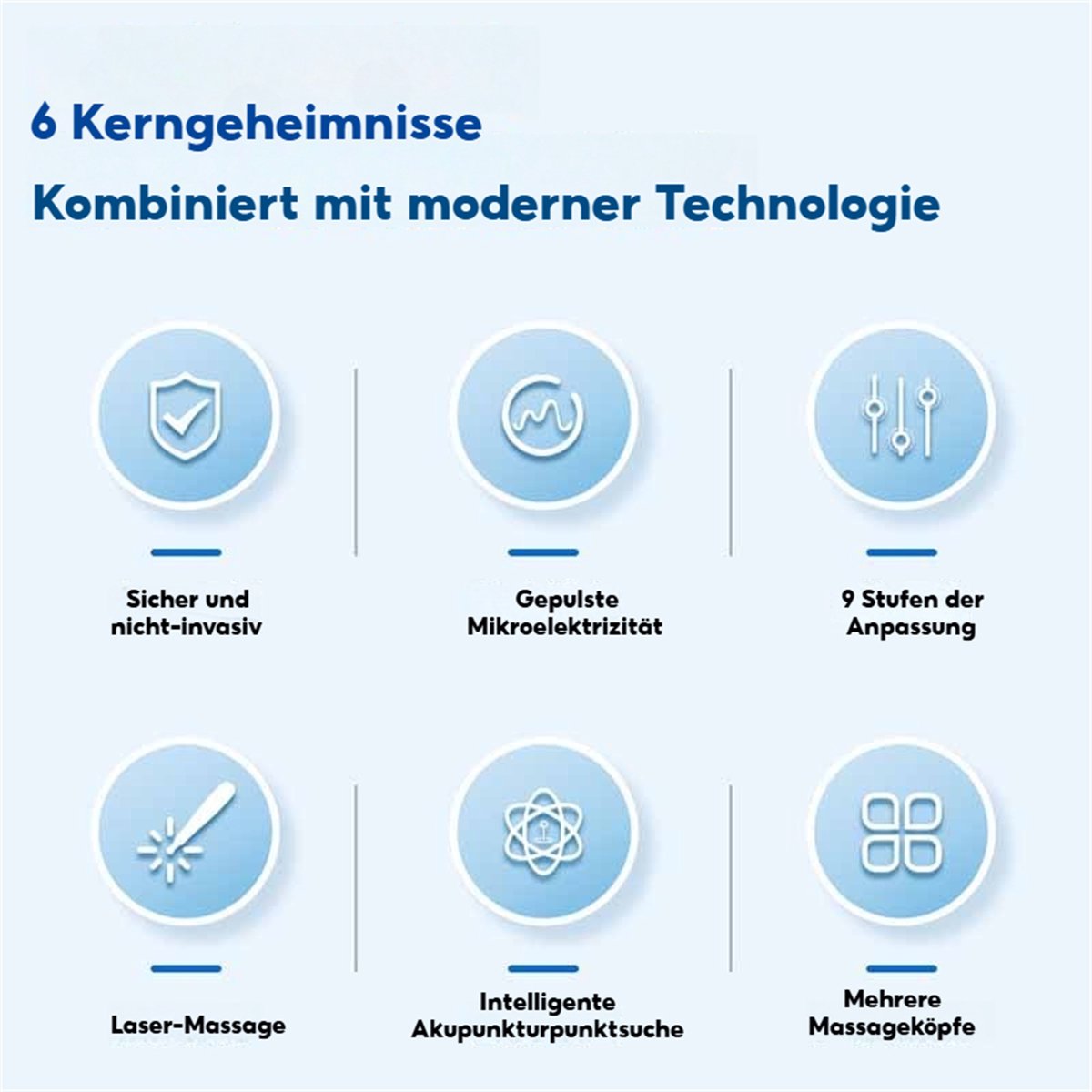 CHIWIN Acupunctuur Massagepen Draadloos met LED Display - afbeelding 2