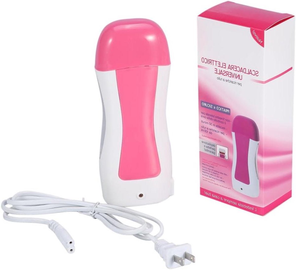 Ontharingswaxverwarmer met dubbele patronen - Ontharingsapparaat voor thuisgebruik