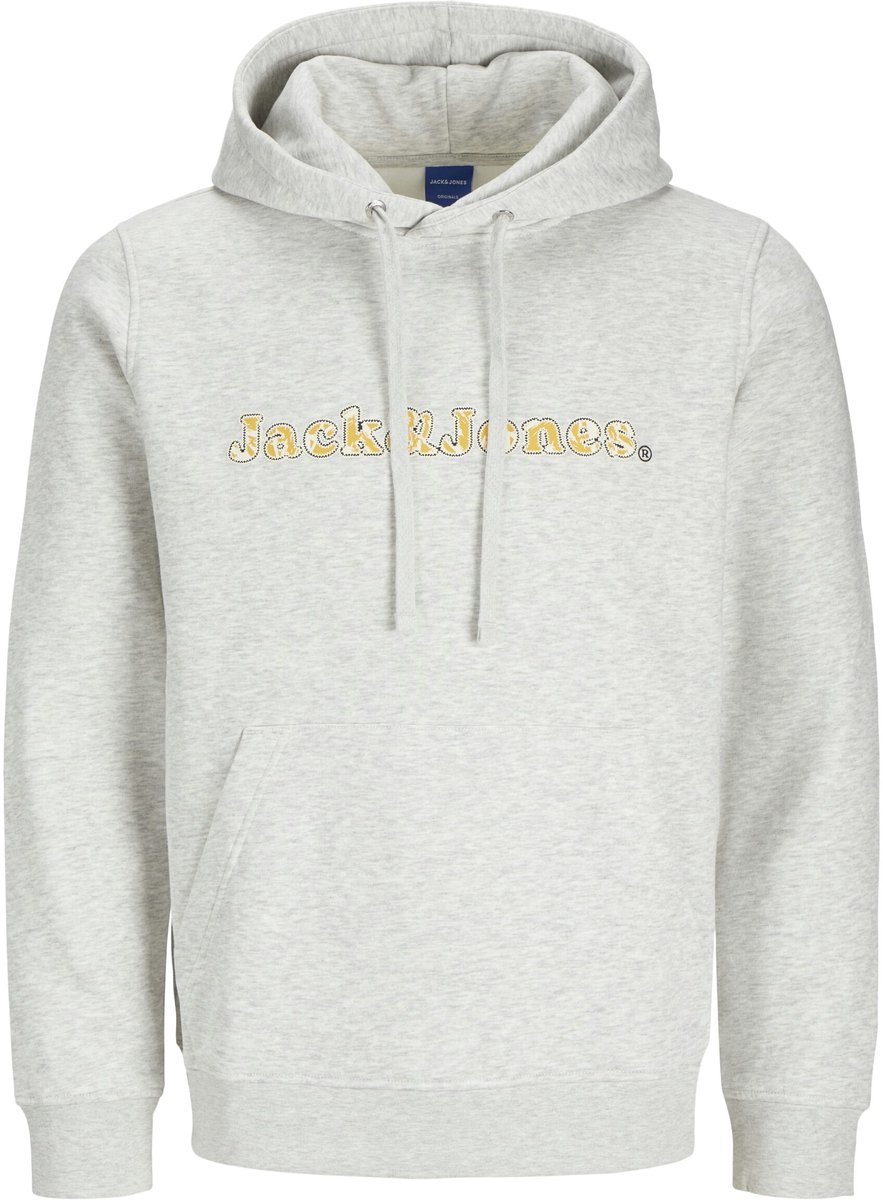 JACK&JONES - JORSPLIT AOP BRANDING SWEAT HOOD - Heren - Sweaters