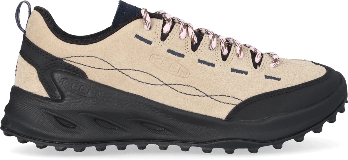 Keen - Jasper Zionic Dames Sneakers Suede Safari/Giggle Pink - Maat 39.5