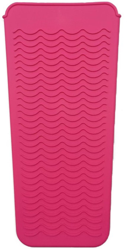 Verdikte siliconen isolatiehoes voor krultangen - oorbescherming tegen verbranding - kappersgereedschap - bestand tegen hoge temperaturen - geen vervorming - duurzame siliconen hoes geschikt voor stijltangen, krultangen, hete haartools -19.5*9*2cm