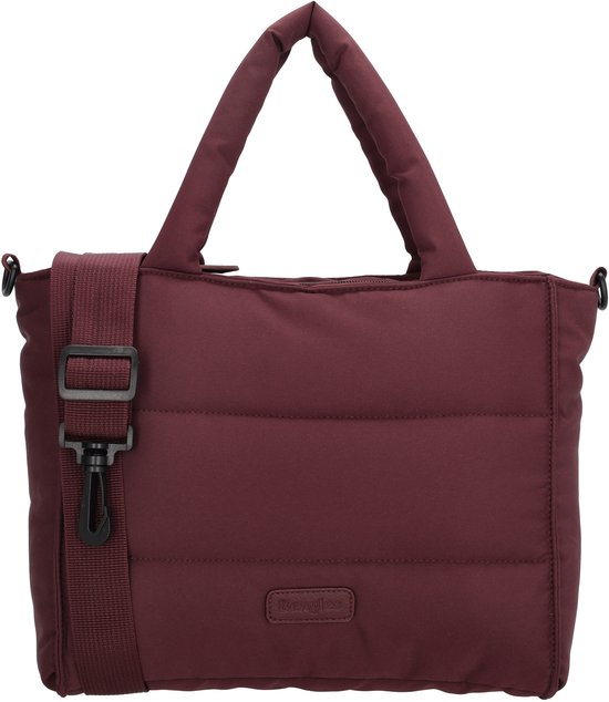 Sac cabas bandoulière Beagles Calvia - Fashion Trendy - Bordeaux rouge