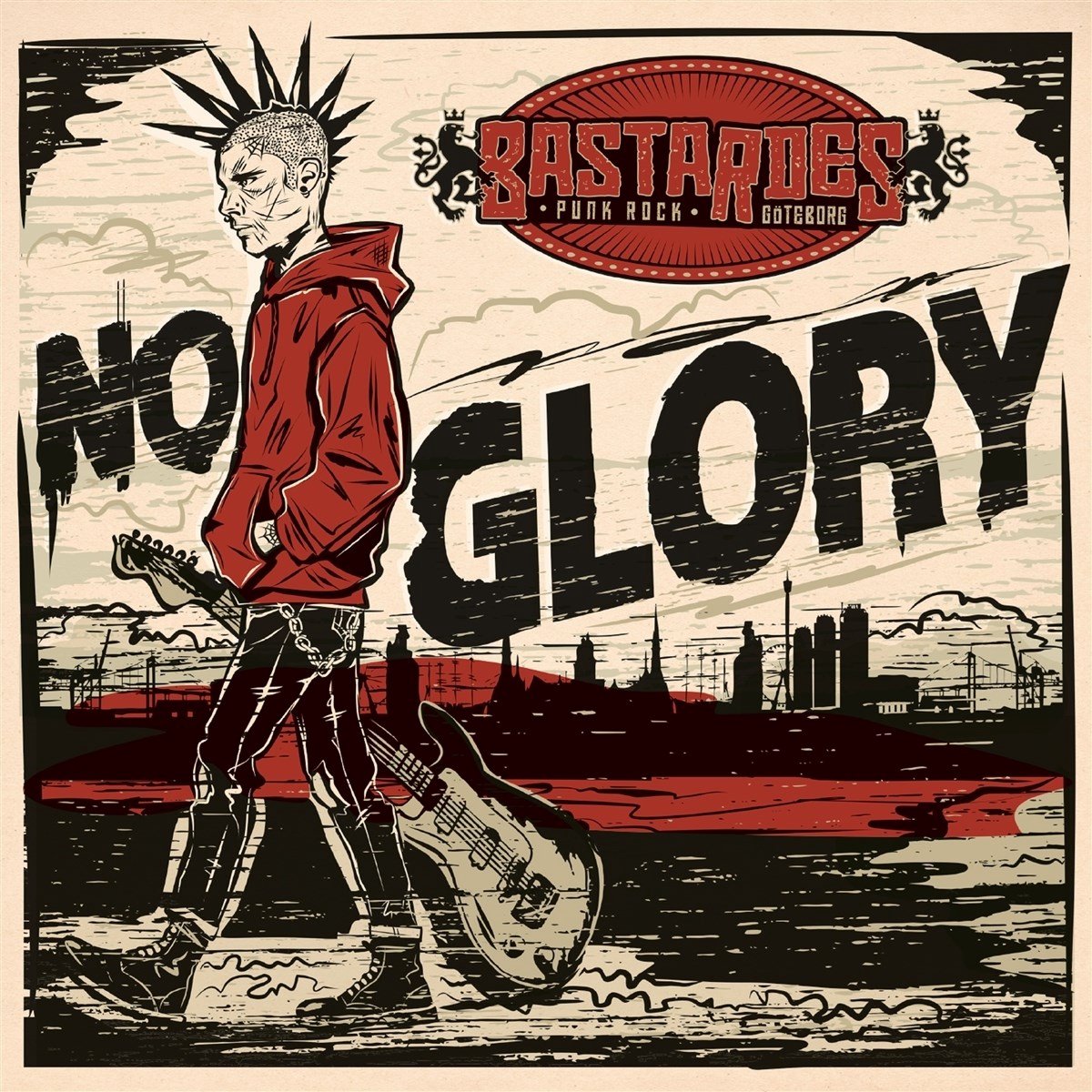 Bastardes - No Glory (LP) (Coloured Vinyl)