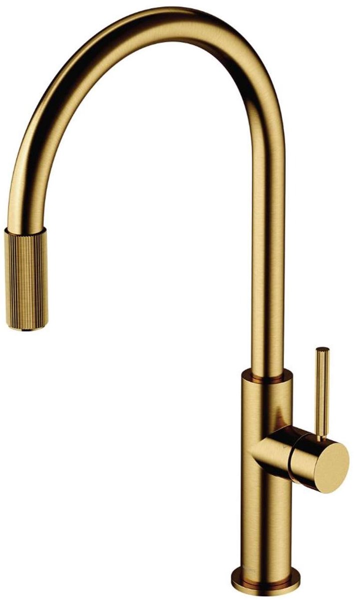 OMNIRES Switch - Keukenkraan met filterfunctie, geborsteld goud SW9057-FD1GLB