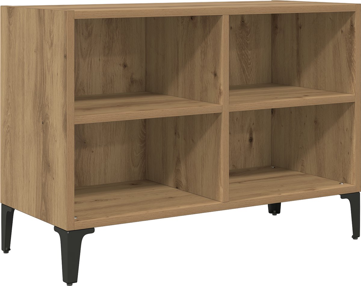 vidaXL - Tv-meubelset - Bruin - Geconstrueerd - hout