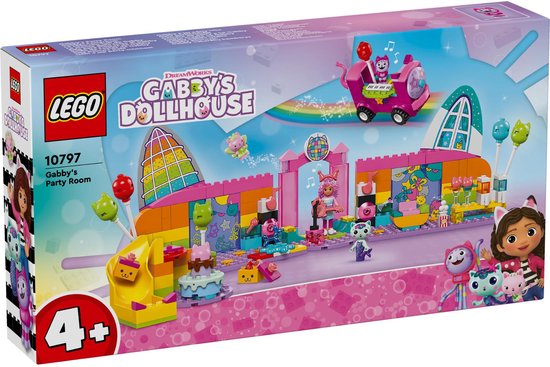 LEGO Gabby's poppenhuis Gabby's feestkamer set 10797