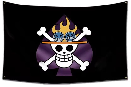 Grijnzende doodskop met een strohoed: de betekenis van de vlag waar