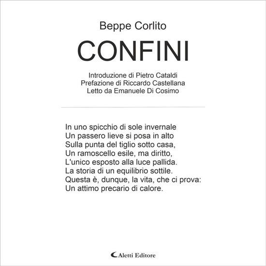 Confini - cover
