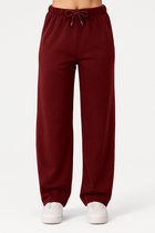Ross Camp Joggingbroek Dames XL - wijde Trainingsbroek - Sportbroek Yoga volwassenen - Bordeaux