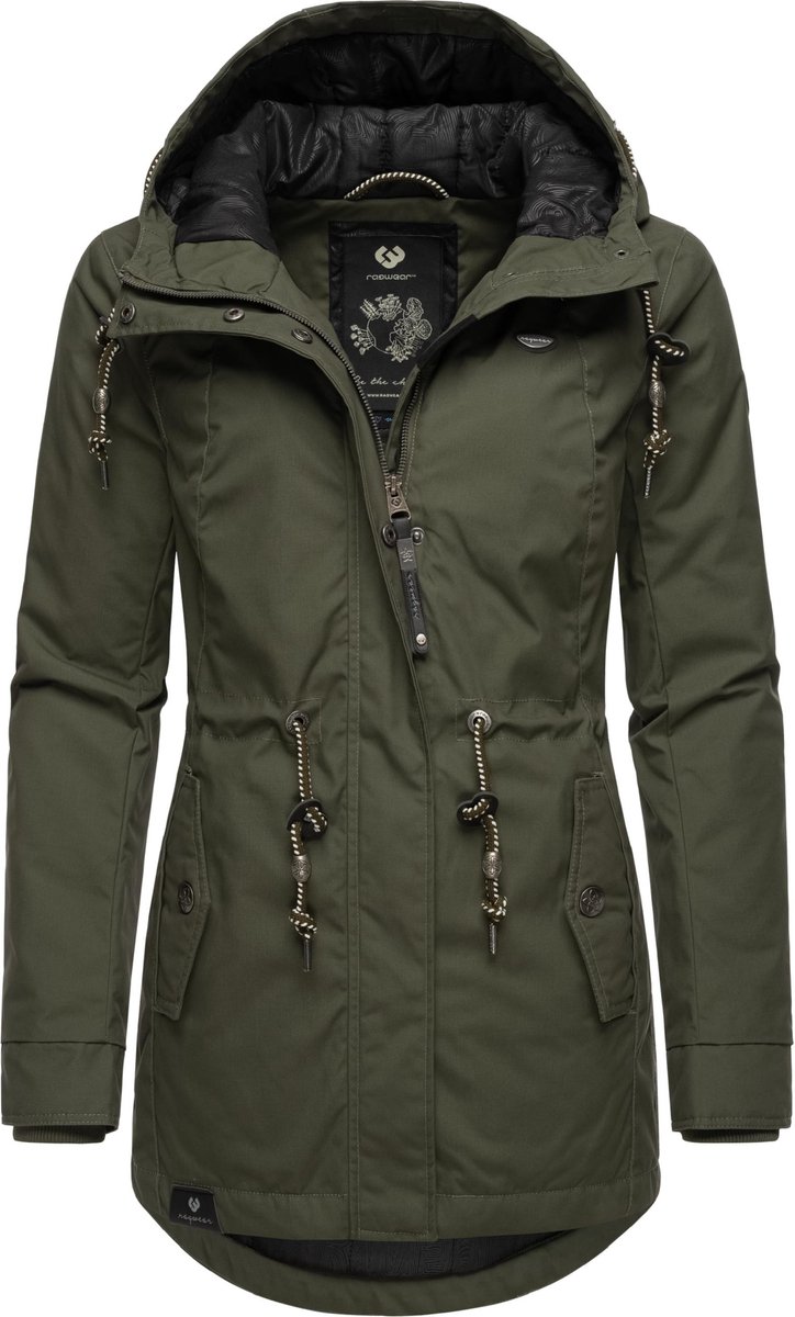 Ragwear Dames winterjas Monadis Black Label