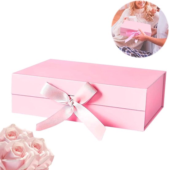Geschenkdozen kerst - zwart - 590 x 390 x 306 mm - bundel met 15 dozen