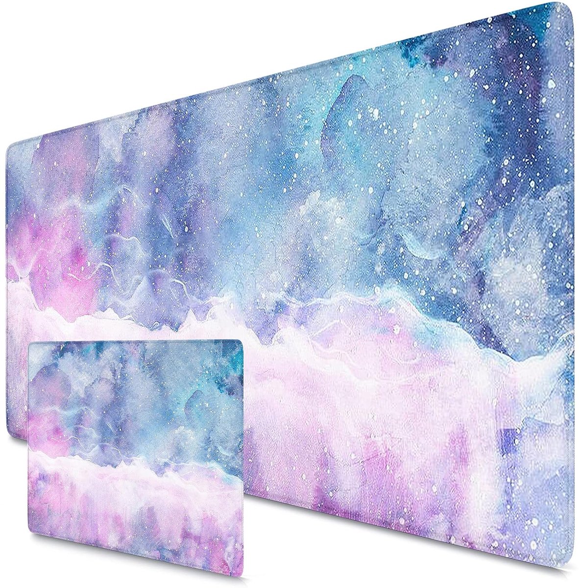 Grote Muismat XXL - Multifunctionele Tafelonderlegger - 900 x 400 mm - Roze Marmer