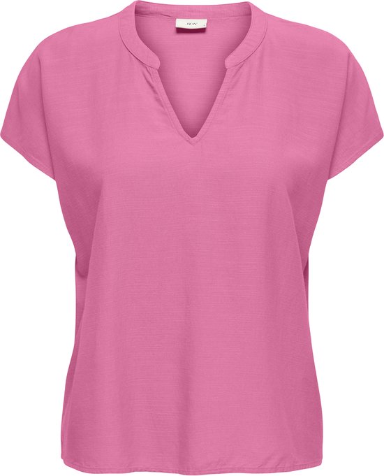 JDY - JDYCAYA LION LINEN S/S TOP WVN DIA - Femmes - Chemisiers
