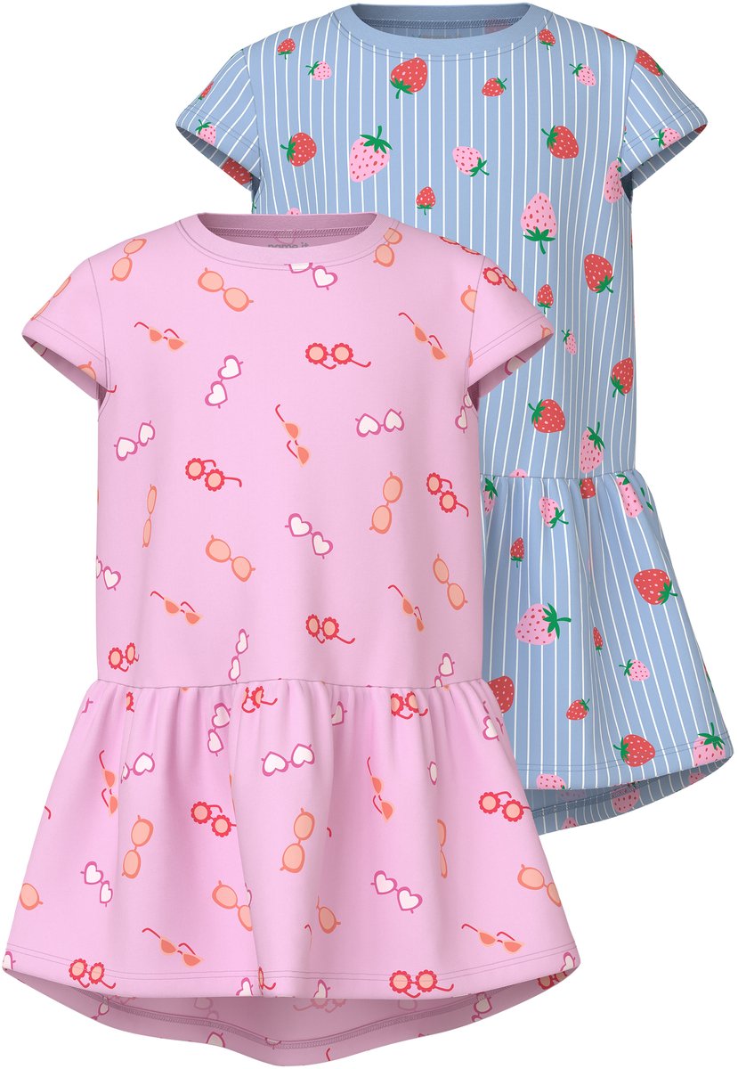 NAME IT - NMFVIGGA 2P CAPSL DRESS - Meisjes - Jurken