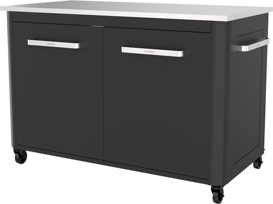 Cozze® Buitenkeuken 120 met roestvrijstalen tafelblad