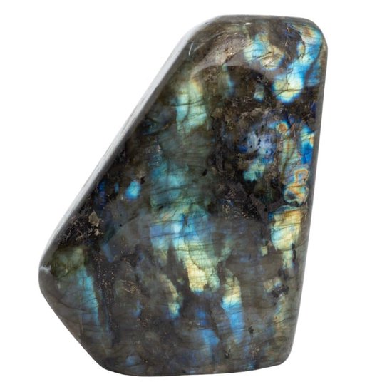Labradorite - Pierre précieuse - Semi-polie, Groot qualité AA, 400 à 1 000 g - Moonlie - Spirituel - Protection