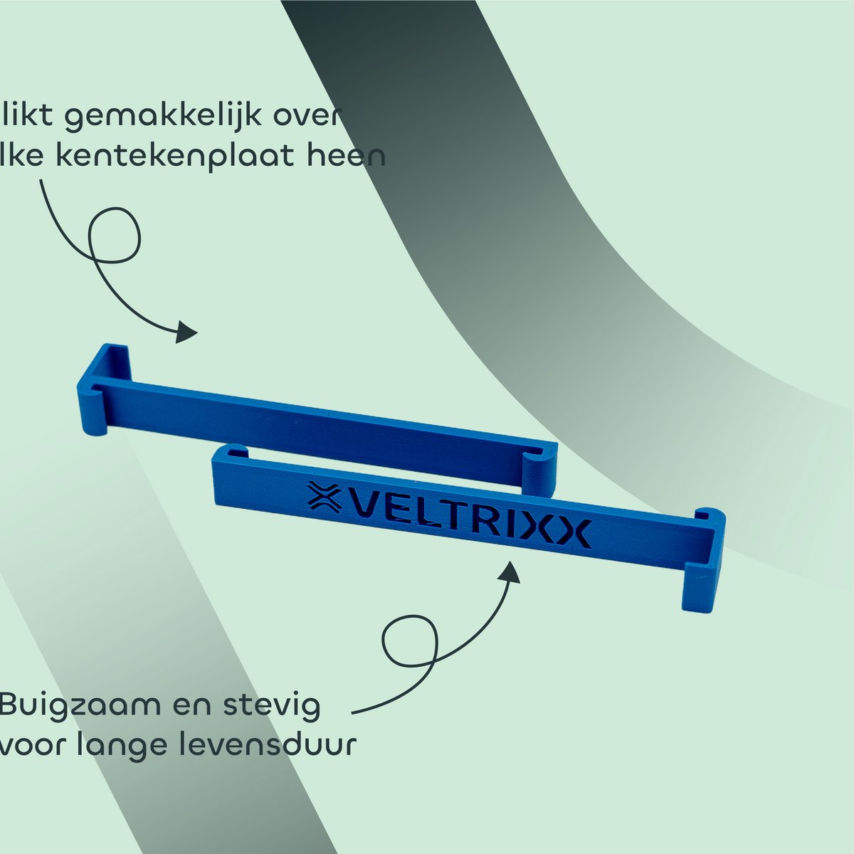 Veltrixx Showplaat Clips | Blauw