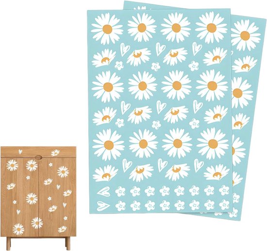 Bloemen stickerset fullcolor groot 05