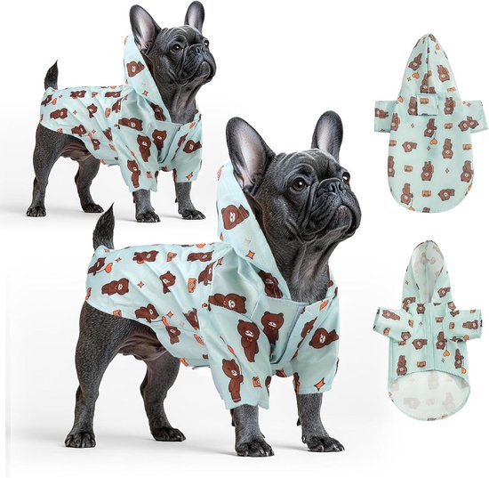 Hond Waterdichte Transparante Regenjas - Bellawebshop