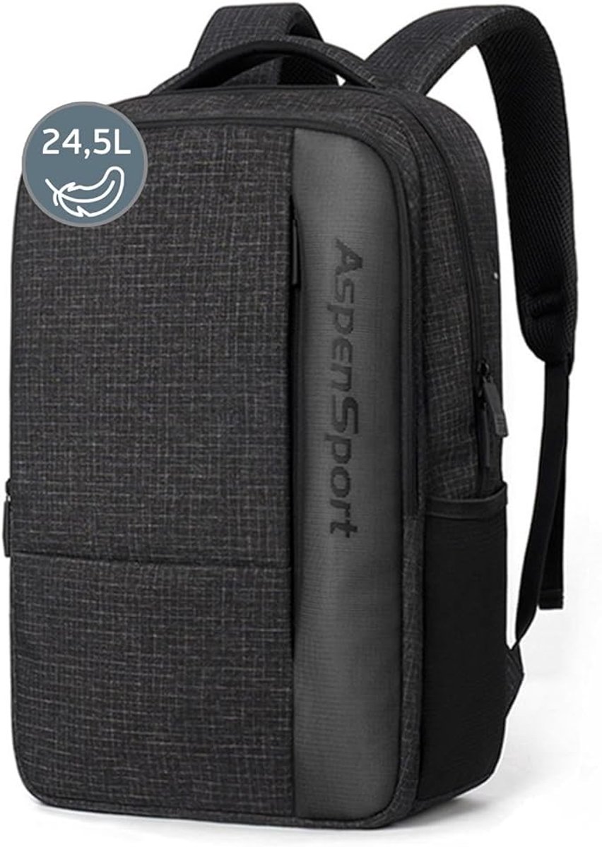 Rugzak Aspensport Rugzak 24,5 L Zwart Chechered Zwart