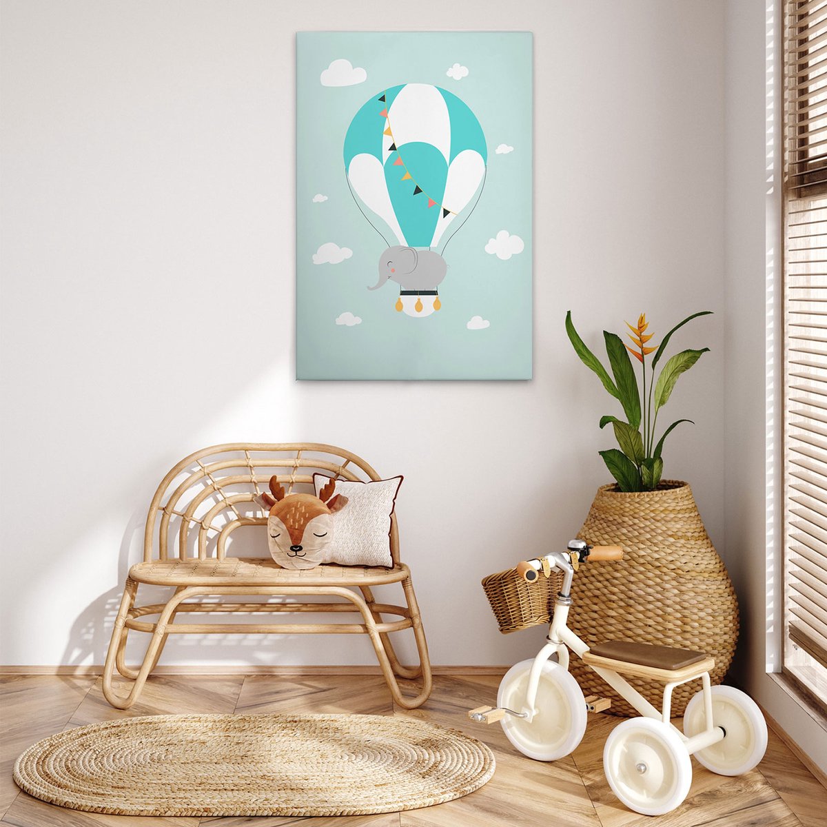 Canvas Animal Balloon 3 | DD132535