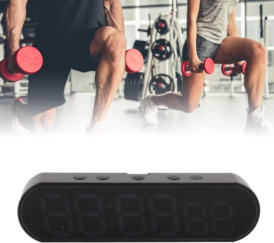 Minuteur de gym portable multifonction 1000 mAh USB Fitness Sports Intervalle d'entraînement, réveil pour boxe, HIIT Fitness, commandes Minuteur de gym portable multifonction 1000 mAh USB Fitness Sports Intervalle d'entraînement, réveil pour boxe, HIIT Fitness, commandes