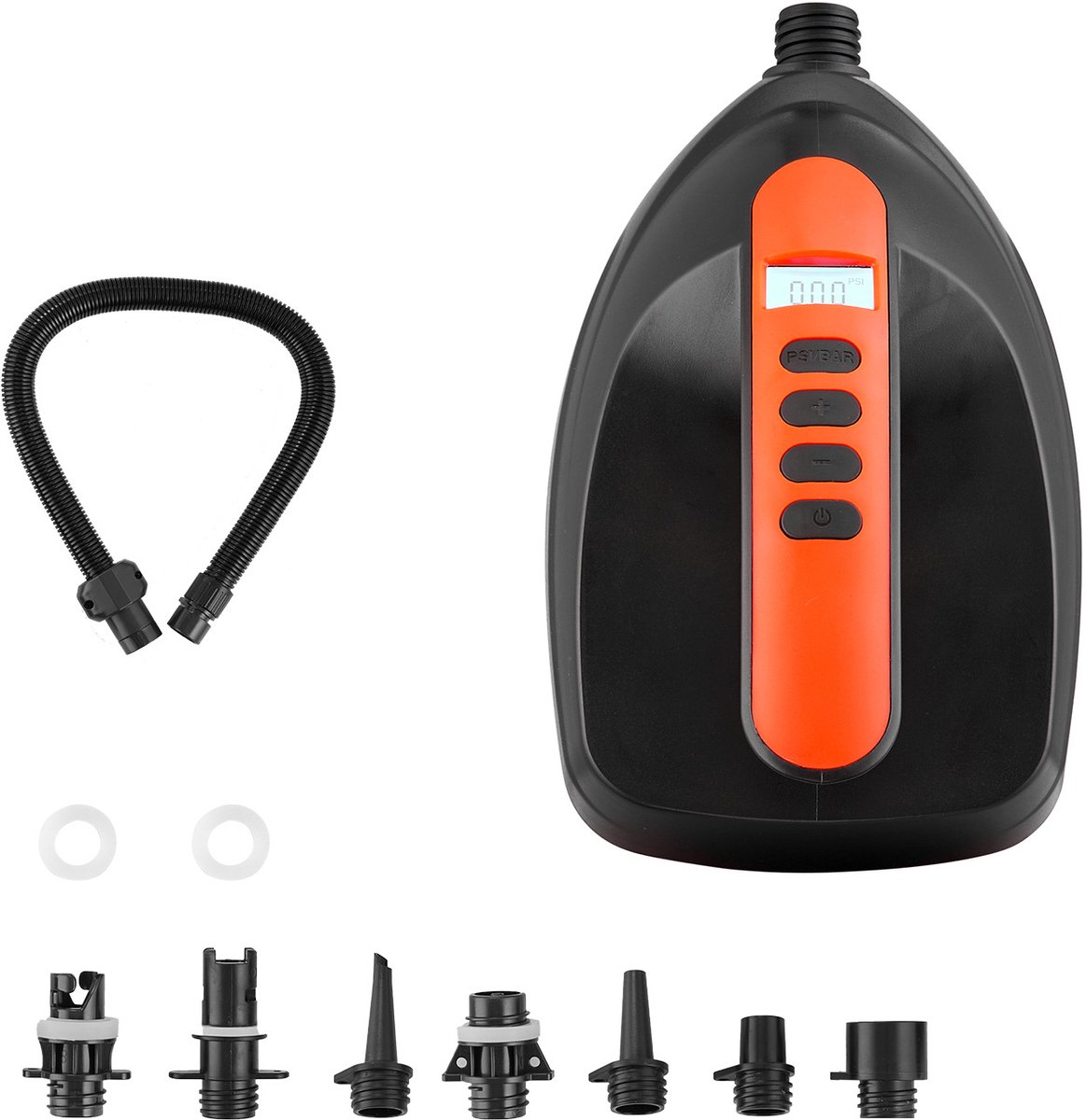 Elektrische Sup-Luchtpomp (20 Psi) met 70 L/Min Opblaassnelheid, Automatische Uitschakeling En 12 V Dc-Aansluiting - Geschikt voor Opblaasbare Paddleboards En Tenten