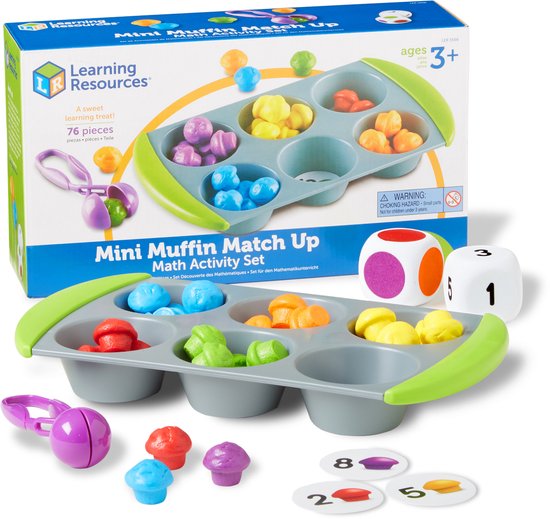 Muffin reken- en sorteerset