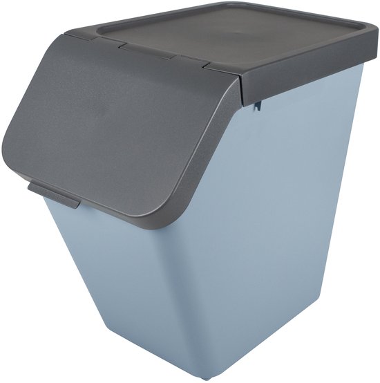 Sunware - Sigma home sorteer unit 40L met deksel - blauw