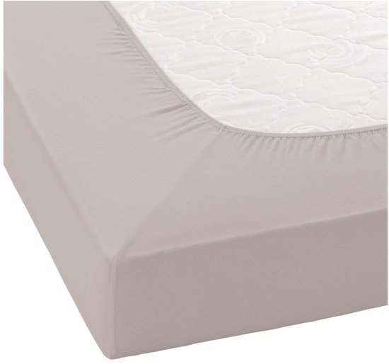 Hoeslaken Jersey Plus 30 cm-90 / 100 x 200 / 220-Tabasco