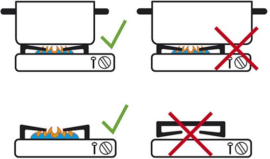 Brunner Cartridge Gasstel Enkel Devil - Krachtige brander - Lichtgewicht - Draagbaar - Roestvrij staal - Inclusief draagtas van Brunner — afbeelding 3