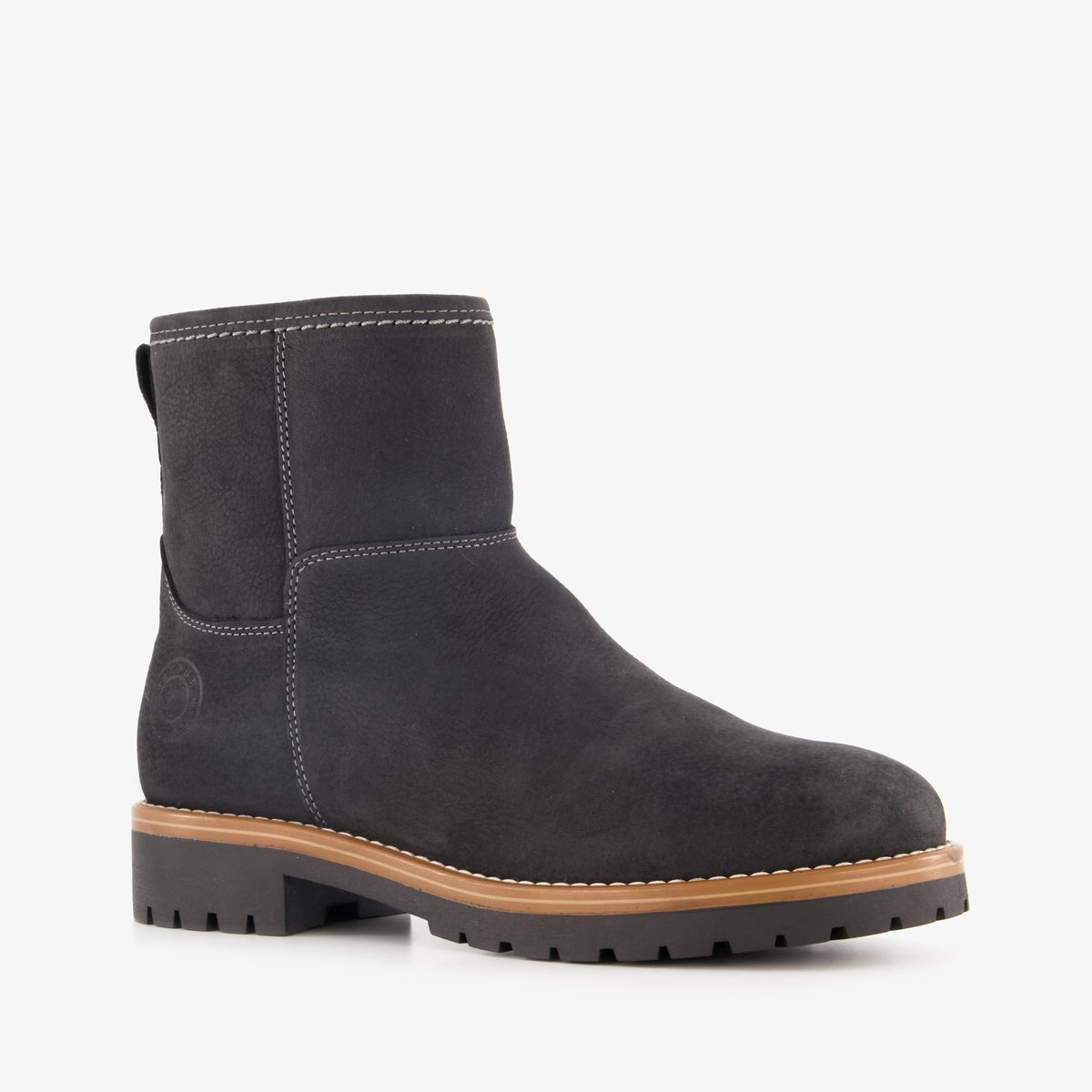 Output leren dames boots zwart - Maat 38
