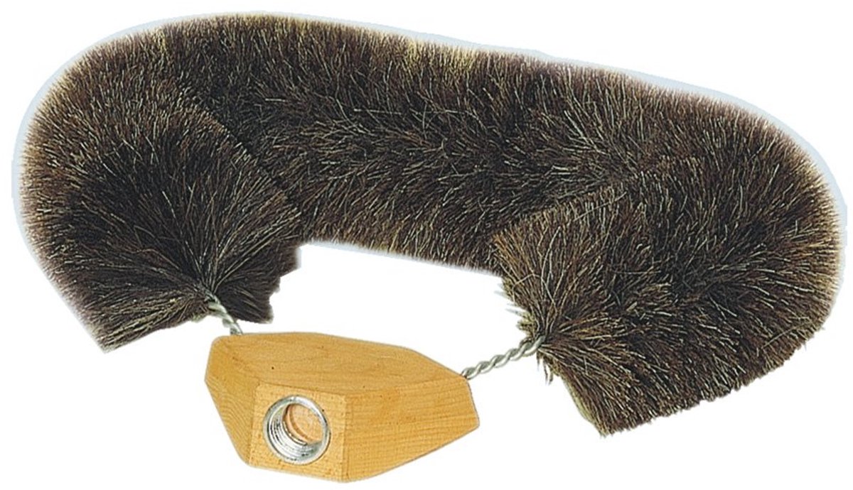Redecker spinnenbezem, 36 cm, paardenhaar, zwart, voor harde vloeren